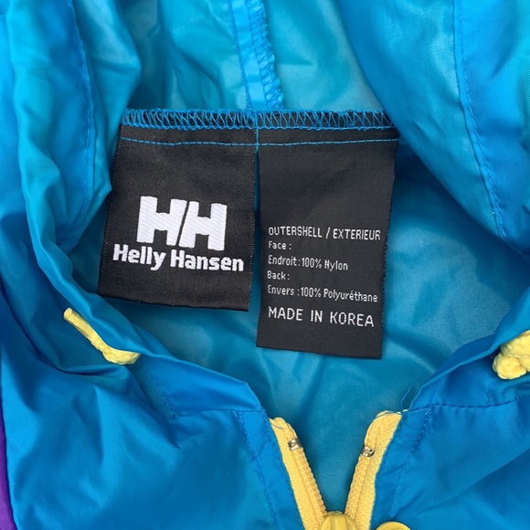 Helly Hansen Packable Retro Windbreaker (no size tag) but L/XL - Picture 3 of 8